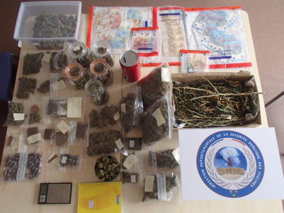 2,3 kg de cannabis et 10 000€ saisis chez deux trafiquants à Conflans-Sainte-Honorine 