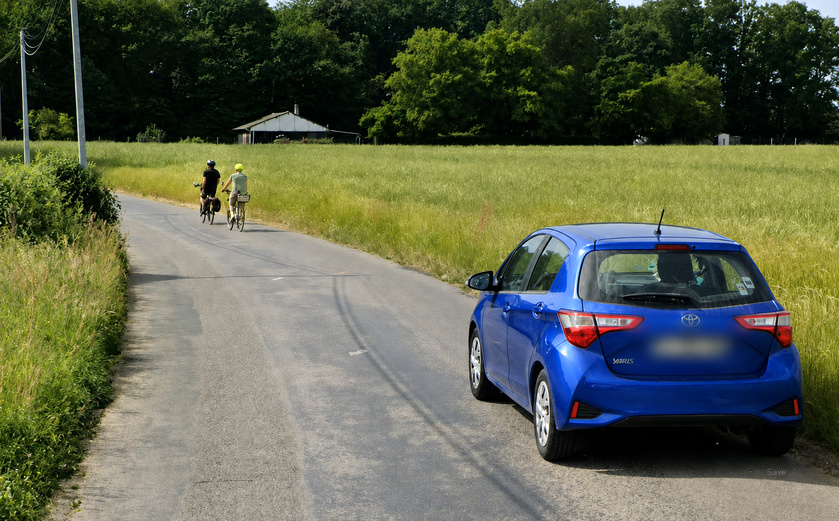 Pour la sécurité des cyclistes et des piétons, une voie verte va voir le jour sur l'accotement de la D543 qui relie Evreux et Aviron