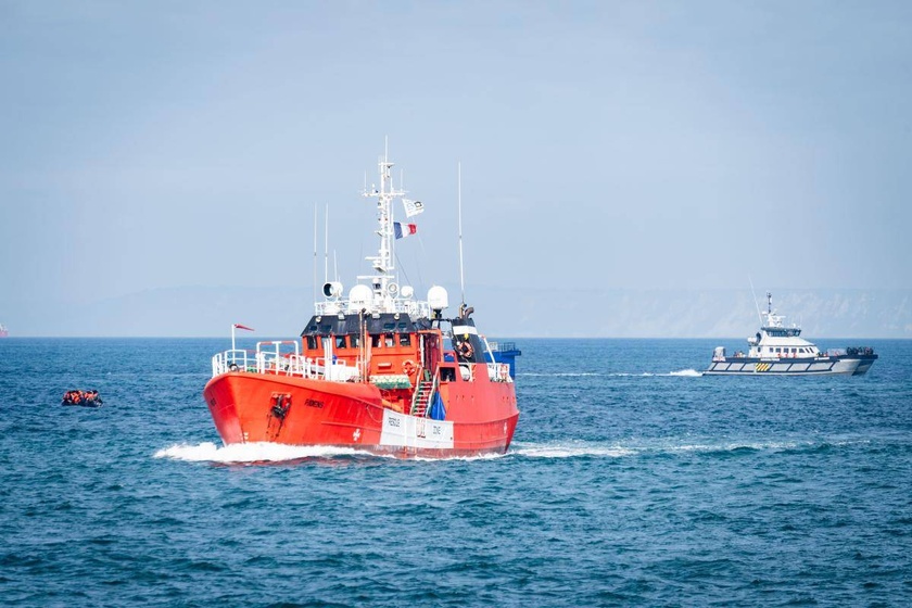 Photo publiée par la préfecture maritime