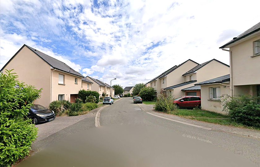 Les faits, pour le moins horribles, se sont déroulés dans cette résidence pavillonnaire tranquille de Saint-Sébastien-de-Morsent - Illustration © Google Maps
