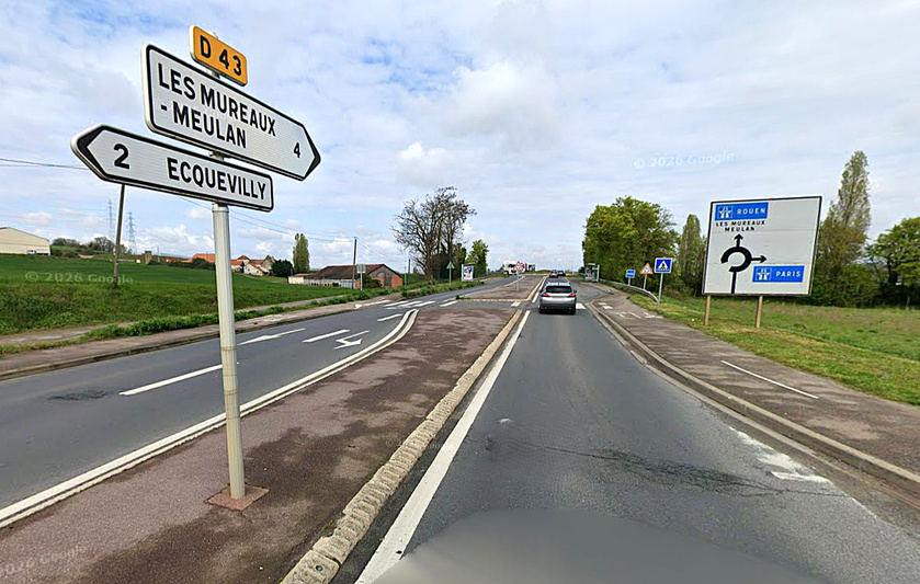 Fluidité et sécurité : aux Mureaux, la bretelle d'accès à l'autoroute A13 rallongée vers Paris 
