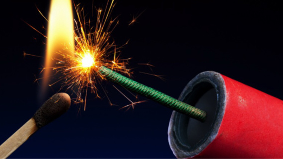 Les pétards et autres artifices sont interdits (illustration@DR)