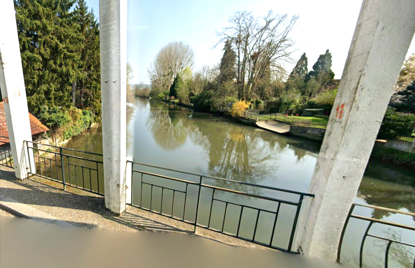 L'exercice met en scène une crue fictive de l'Eure - Illustration © Google Maps L'exercice met en scène une crue fictive de l'Eure - Illustration © Google Maps