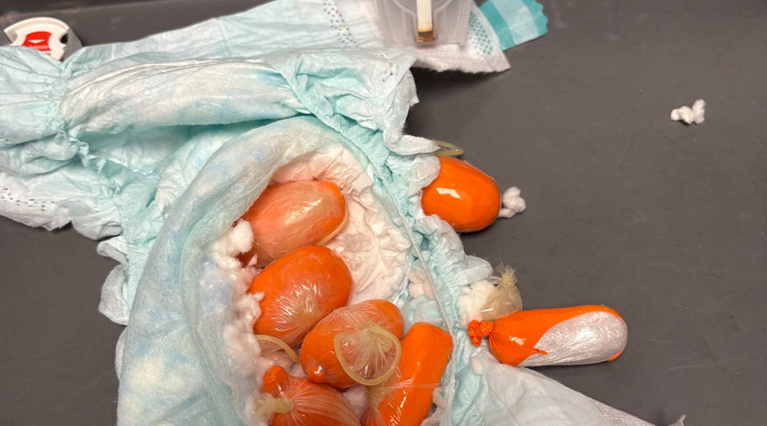 Plus de 2.4 tonnes de méthamphétamine ont été saisies par les douanes - Photo © Douane