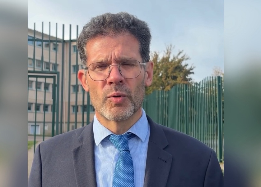 « Aucun débordement ne sera toléré », prévient le représentant de l’État, après s’être rendu ce matin devant le lycée Aristide-Briand à Évreux / Facebook
