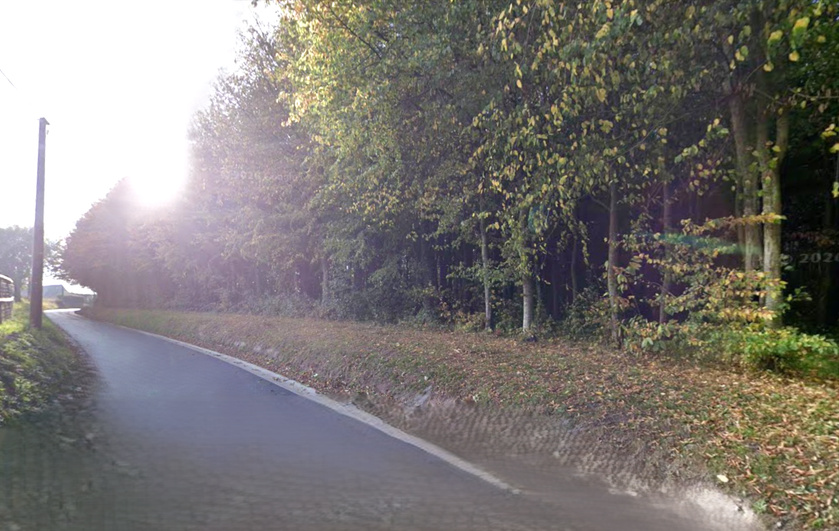 L'accident est survenu sur cette route du Lieu aux Clercs, à Saint-Christophe-sur-Condé