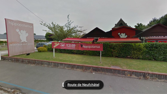 Bois-Guillaume : le restaurant Hippopotamus braqué hier soir par un malfaiteur solitaire 