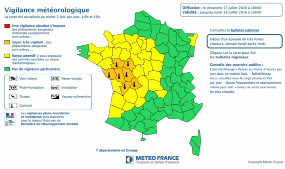 Le thermomètre va monter jusqu'à 33 degrés mardi dans l'Eure et la Seine-Maritime