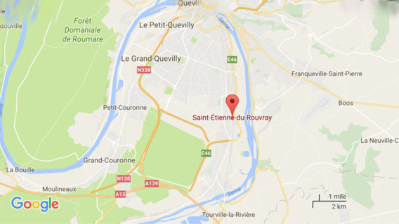 Un otage tué, un autre blessé grièvement à Saint-Étienne-du-Rouvray : deux assaillants abattus 