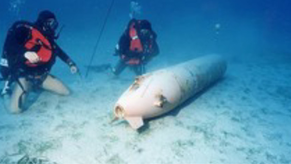 86 engins explosifs détruits sur la façade maritime de la Manche et de la mer du Nord en juillet