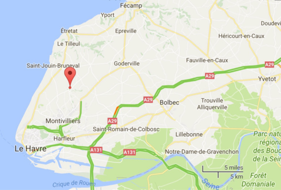 Seine-Maritime : un tué et quatre blessés graves dans un accident de la route à Saint-Martin-du-Bec