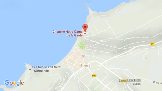 Seine-Maritime : le cadavre d'un homme découvert ce matin au pied d'une falaise à Etretat Seine-Maritime : le cadavre d'un homme découvert ce matin au pied d'une falaise à Etretat