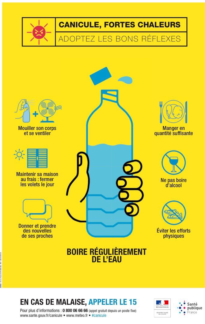 Canicule : 14 départements en vigilance orange, de l'Île-de-France à la frontière Belge 