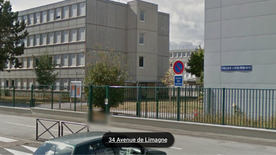 MAUREPAS. Le collège Louis-Pargaud (Illustration@Google Maps)