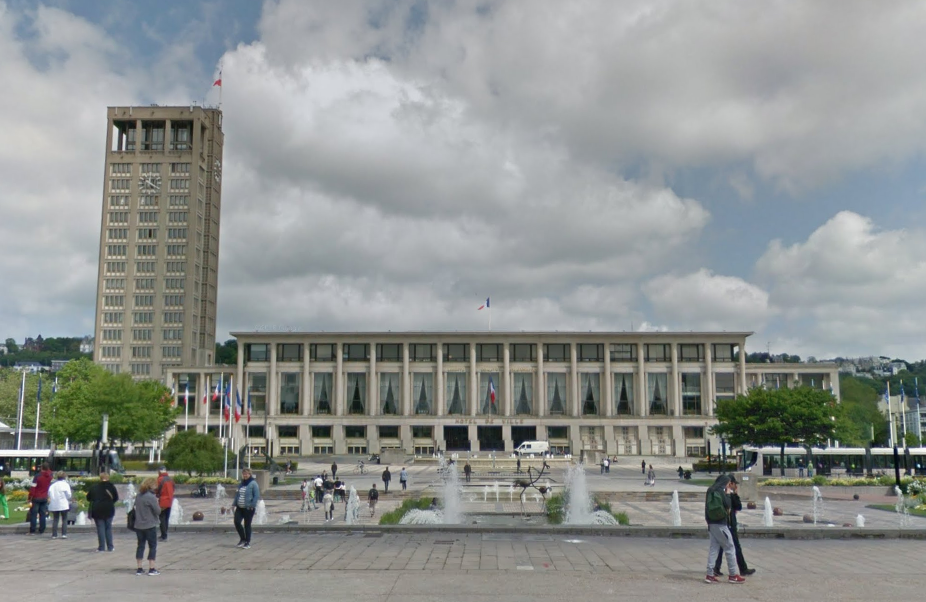 Hôtel de ville du Havre (Illustration@Google Maps)