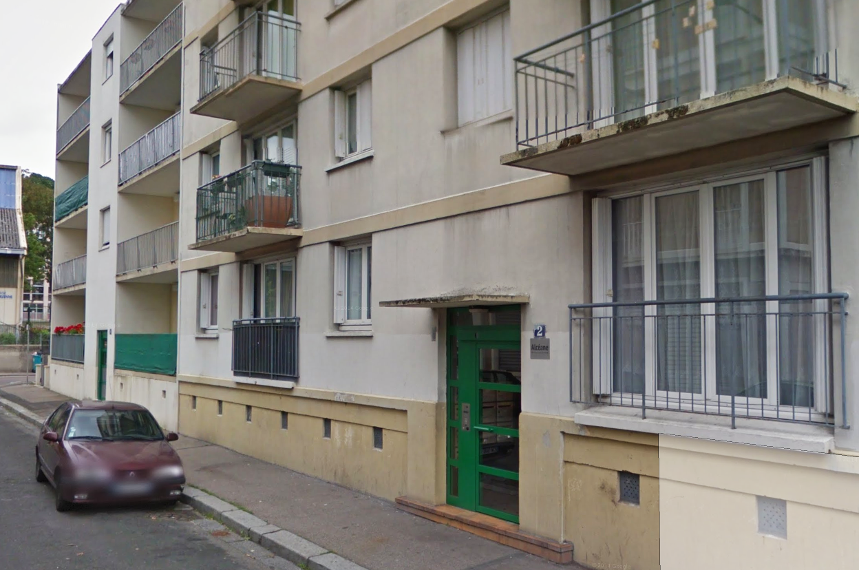 Le drame s'est noué dans un appartement du rez-de-chaussée de cet immeuble de 4 étages, rue Sainte-Beuve, dans le quartier de Graville (Illustration@Google Maps)