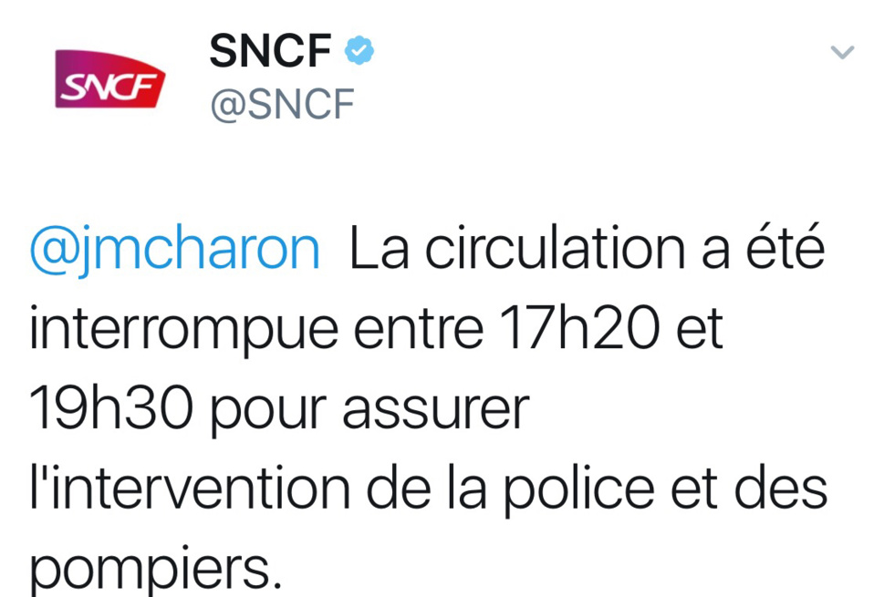 Une femme tuée par un train ce soir sur la ligne Paris - Caen, à Breuilpont, près de Pacy-sur-Eure