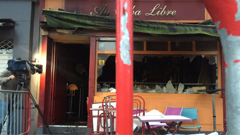 L'incendie au Cuba Libre a fait 14 morts (photo@Vivien Chareyre/Twitter)