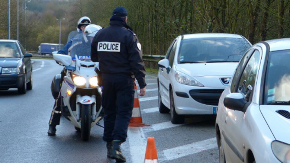 110 conducteurs ont été contrôlés en trois heures de temps (Illustration@DDSP)
