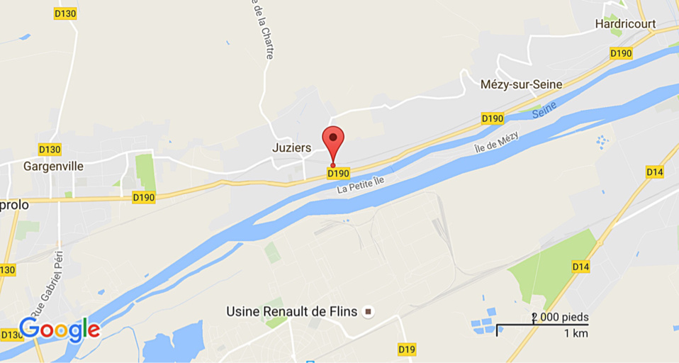 Yvelines : le cadavre d'un homme de 85 ans découvert en contrebas d'un talus à Juziers 
