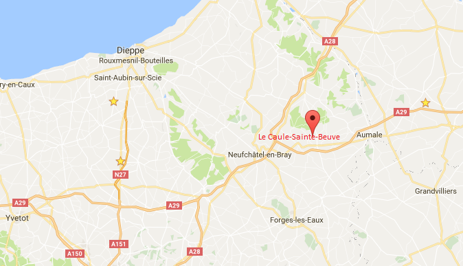 Un bâtiment de stockage détruit par un incendie dans le pays de Bray