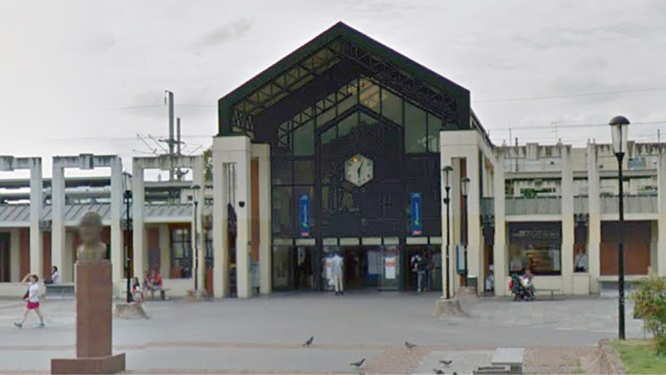 La gare de Poissy (illustration@Google Maps)