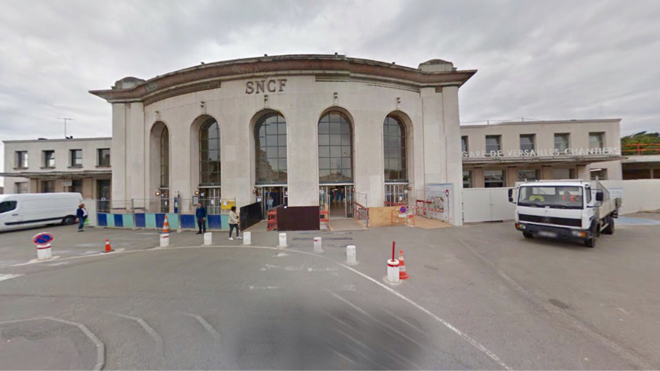 La gare de Versailles chantiers (Illustration)
