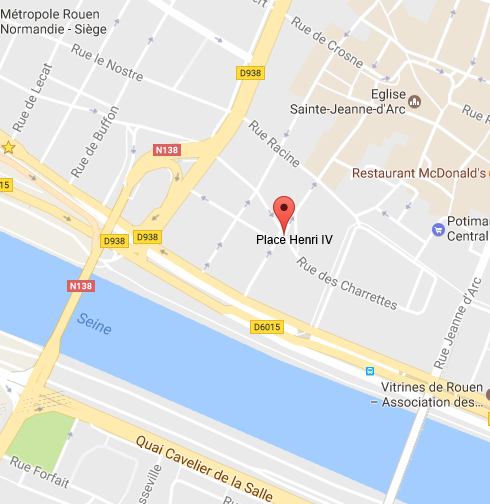 Seine-Maritime : fuite de gaz place Henri IV à Rouen