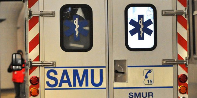 La victime a été transportée par le SAMU à l'hôpital Georges Pompidou (Illustration)