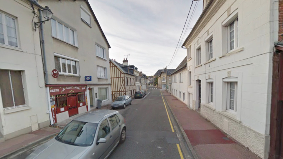 Rue de la Charentonne à Bernay