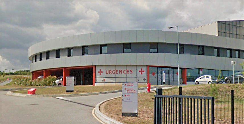 Le centre hospitalier d'Evreux (Illustration)