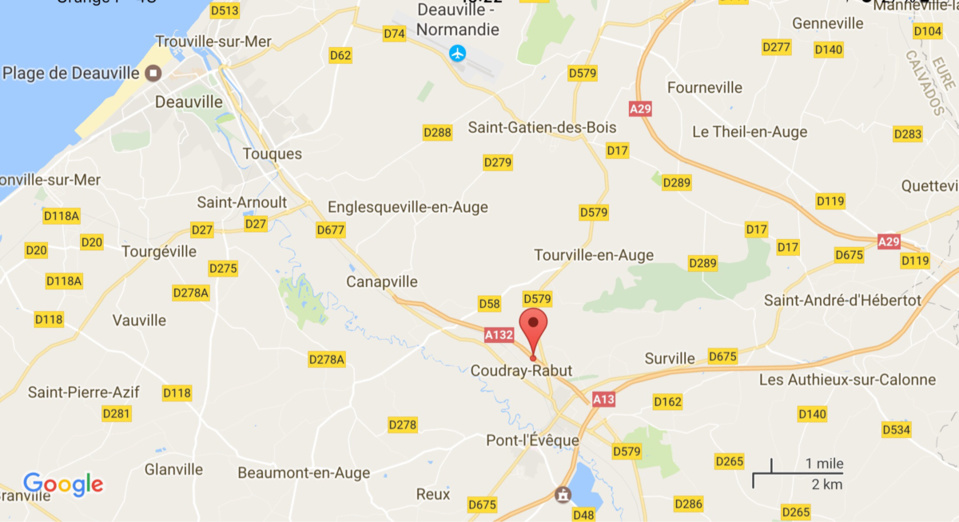 Chute d'une ligne à haute tension : l'autoroute A132 coupée entre Pont-l'Evêque et Deauville (Calvados)
