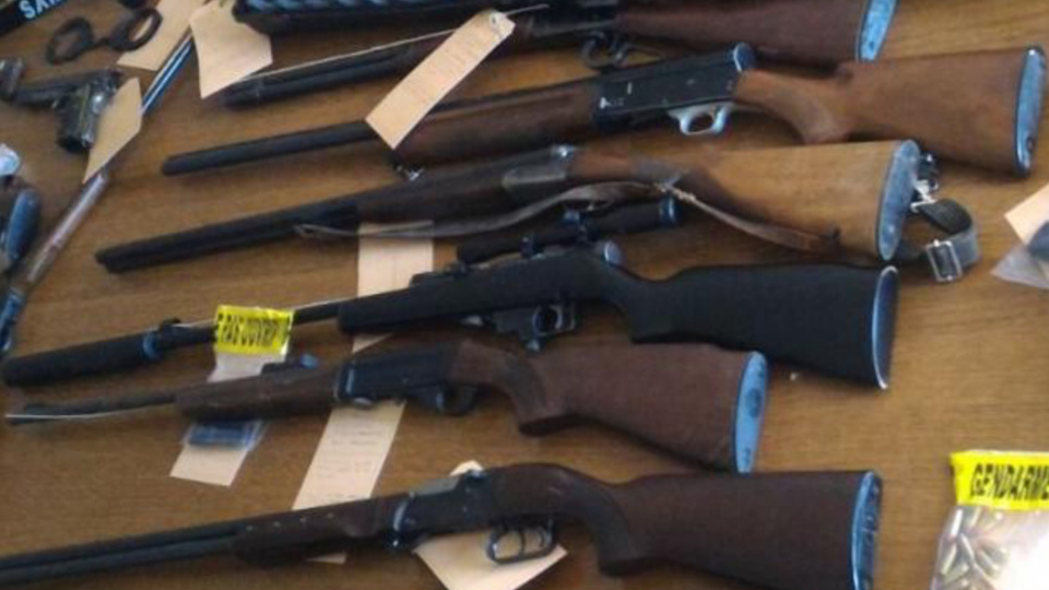 Les armes étaient détenues illégalement. Elles ont été détruites sur ordre du procureur de la République (Illustration)