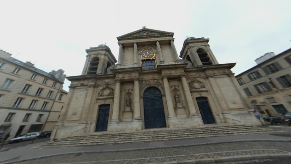 L'église Notre-Dame à Versailles
