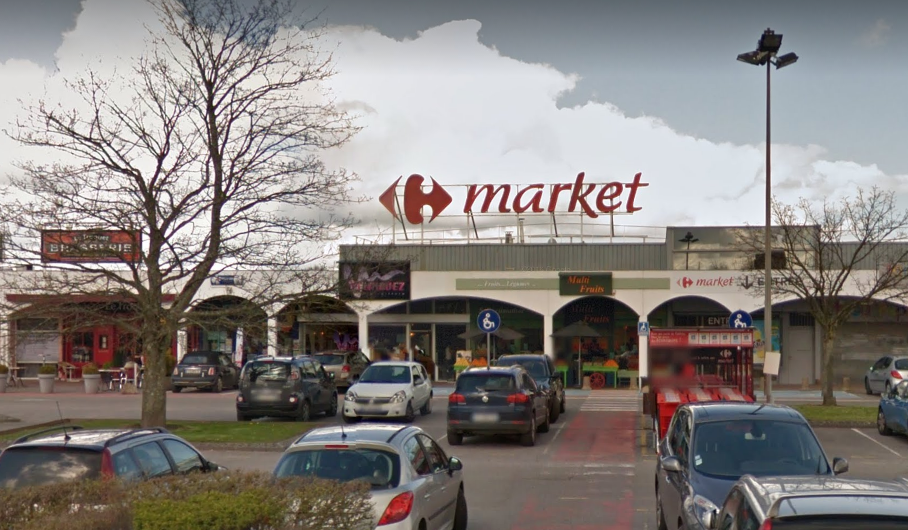 Le feu s'est déclaré dans un local électrique du supermarché (Illustration)