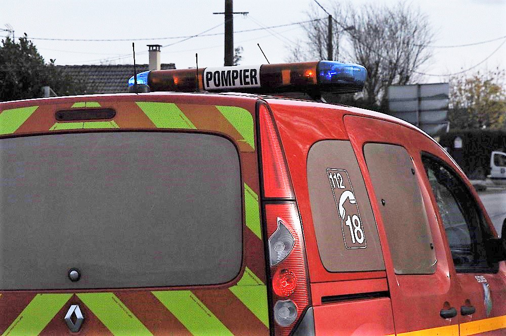La victime a été transportée à l'hôpital par les sapeurs-pompiers (Illustration©infoNormandie)