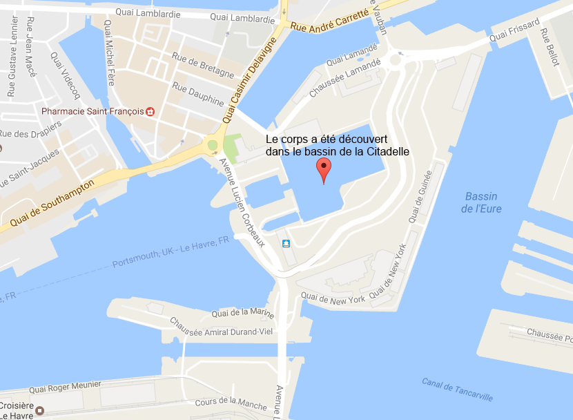 Le Havre : le corps de l'homme repêché dans le bassin de la Citadelle identifié