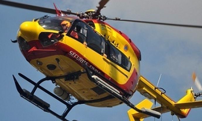 Le marin a été hélityreuillé à bord de Dragon 76 et transporté à l'hôpital du Havre (Illustration)