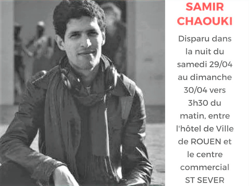 Rouen : le corps découvert en Seine serait celui de Samir Chaouki, selon les proches du jeune disparu