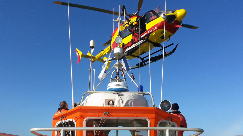 D'importants moyens de secours ont été engagés par le Cross de Jobourg  (illustration @SNSM)