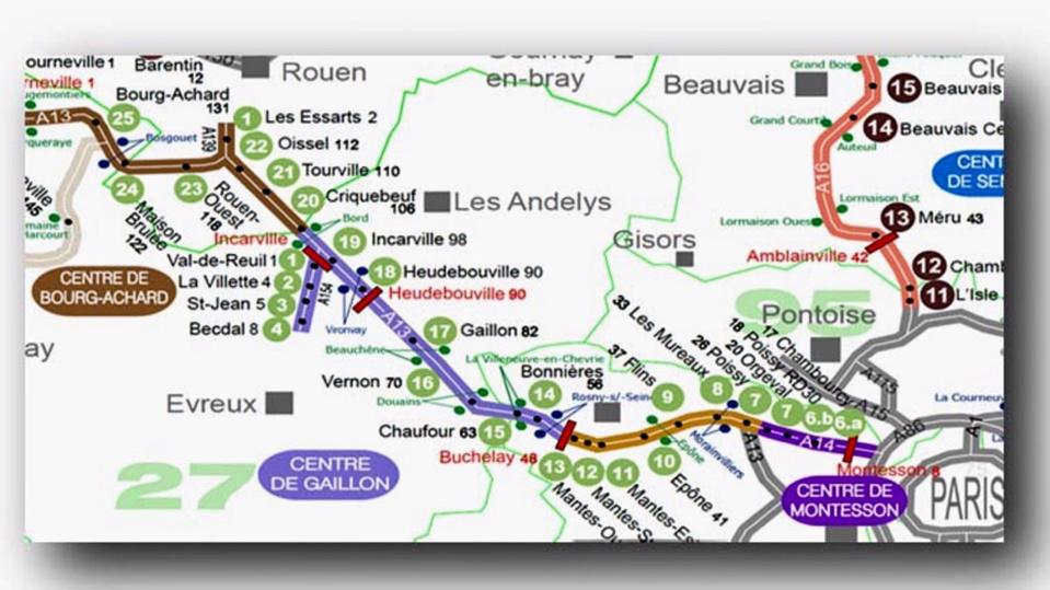 Le comportement des automobilistes observé à la loupe sur l'autoroute A13, dans l'Eure