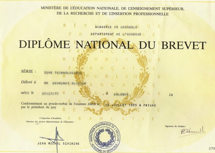 diplome national du brevet