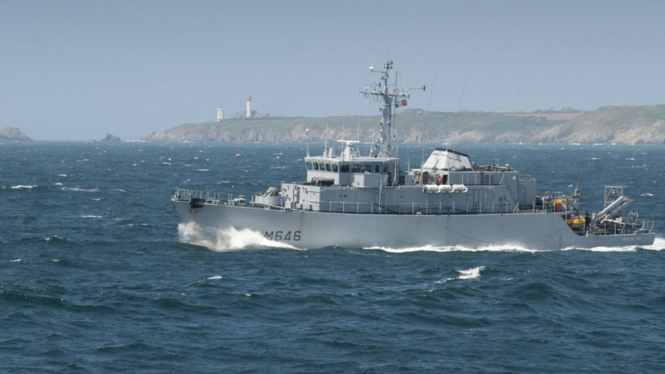Le chasseur de mines Tripartite La Croix du Sud (Illustration © Marine nationale)
