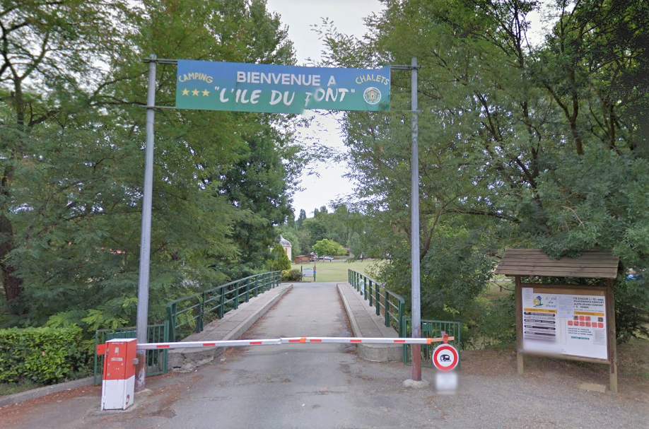 La petite victime était arrivée dimanche soir au camping avec sa famille originaire de l'Eure (illustration @Google Maps)
