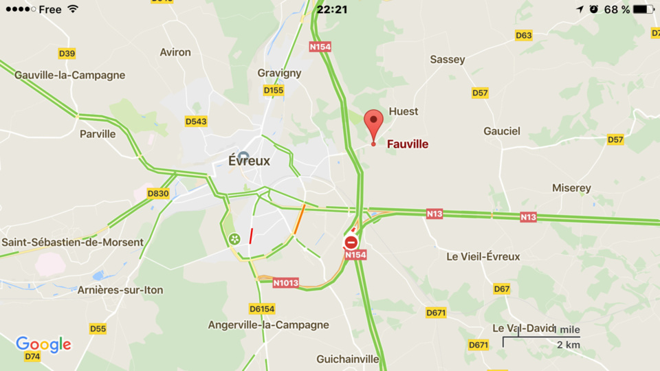 Fauville : alerté dans la nuit par des bruits suspects, le propriétaire de la maison met en fuite un cambrioleur 