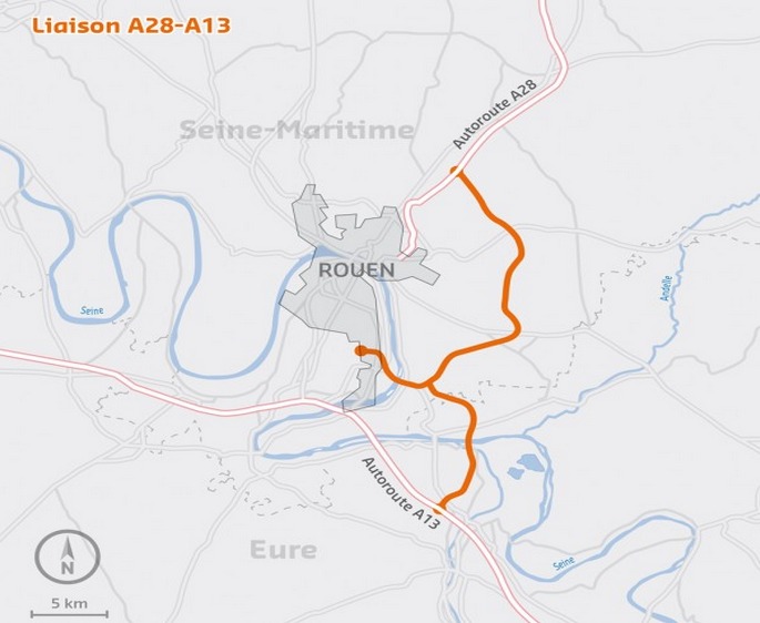 Le projet de contournement Est de Rouen enfin bouclé financièrement : il est dans les cartons depuis 40 ans ! 