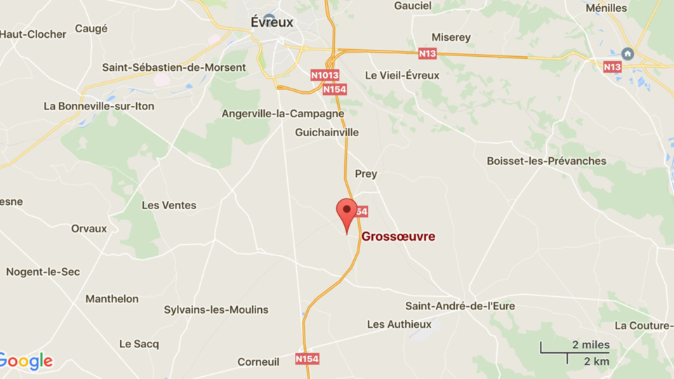 Incendie dans un atelier à Grossoeuvre (Eure) : 50 sapeurs-pompiers mobilisés 