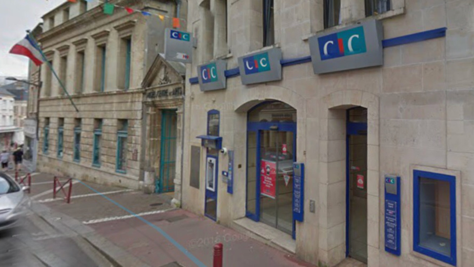 L’agence bancaire a été évacuée (Illustration)
