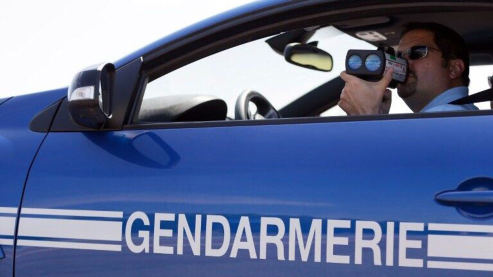 La conductrice contrôlée par les gendarmes à 150 le/h sur une route limitée à 90 (Illustration)