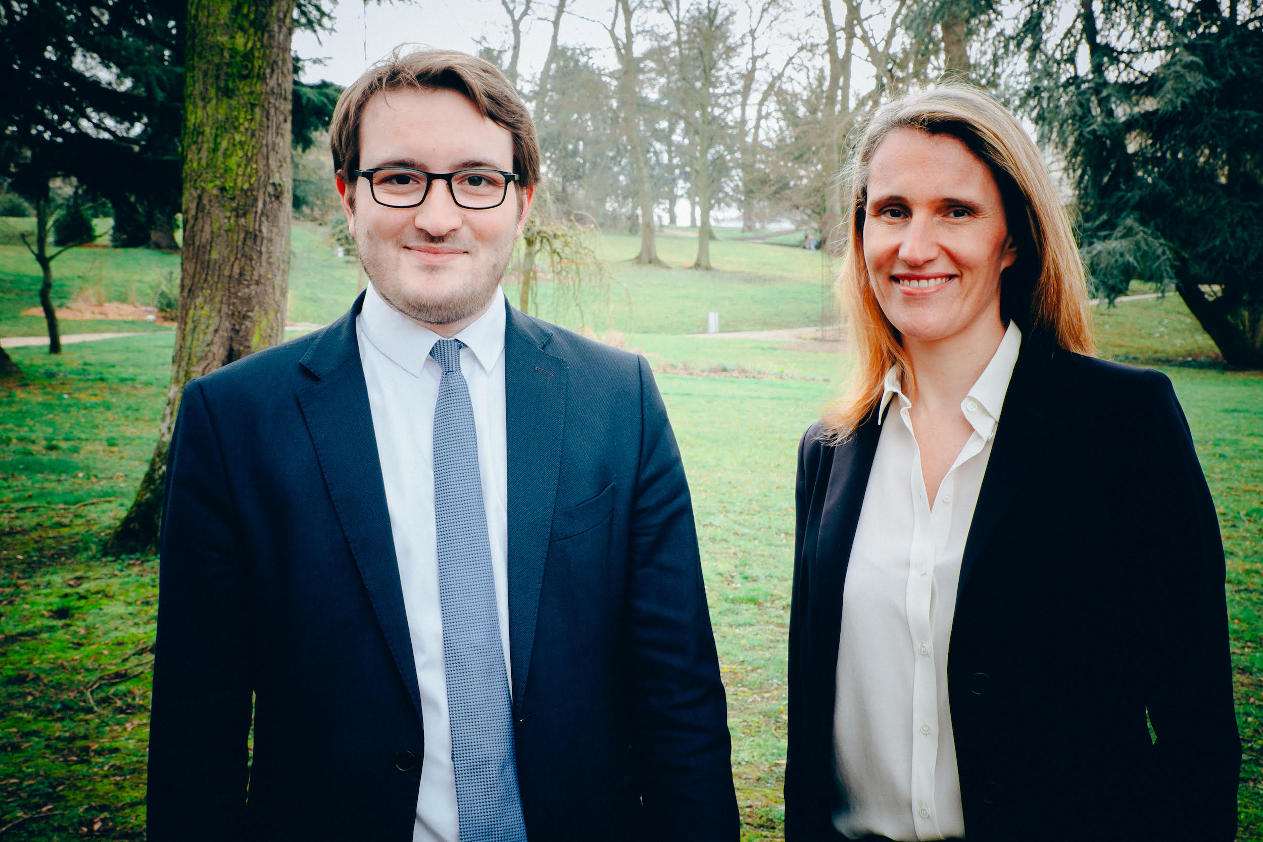 Catherine Delalande et Alexandre Rassaërt, secrétaire Départemental (Photo © D. R.)
